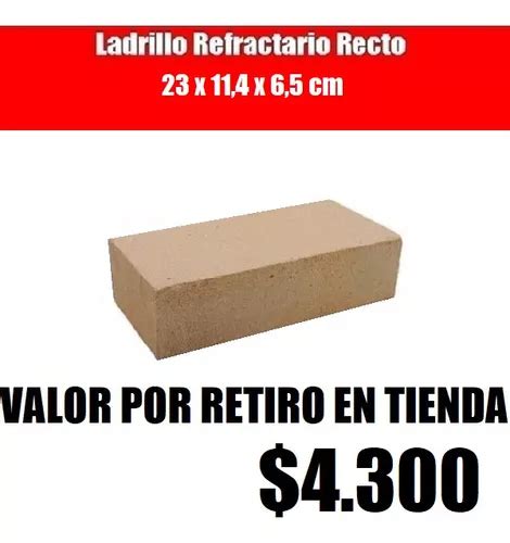 Ladrillos Refractarios Envios De Pack Gratis En Santiago En Venta En