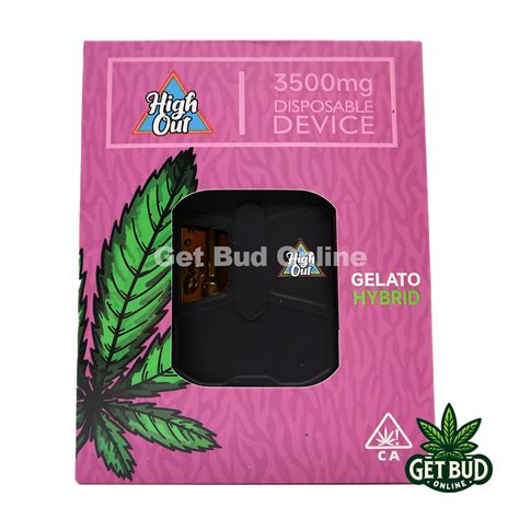 Highout Gelato Hybrid Disposable Vape 3500mg Get Bud Online Usa