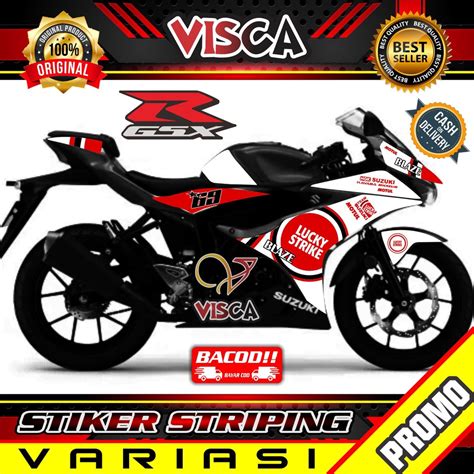 Jual Striping Gsx R Stiker Sticker Striping Variasi Suzuki Gsx