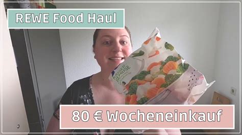 Rewe Food Haul l Wocheneinkauf für 80 l Big Mary YouTube