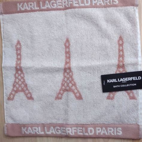 Karl Lagerfeld Bath Karl Lagerfeld Paris Eiffel Tower Pink White