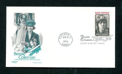 Sc. 2956 Bessie Coleman FDC - Artmaster | United States, General Issue ...