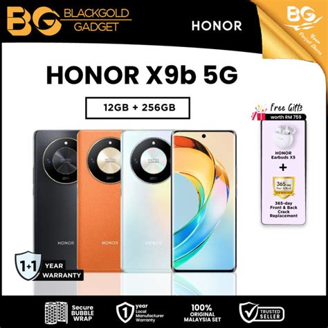 HONOR X9b 5G 12 8GB RAM 256GB ROM 12 8GB RAM 512GB ROM Original