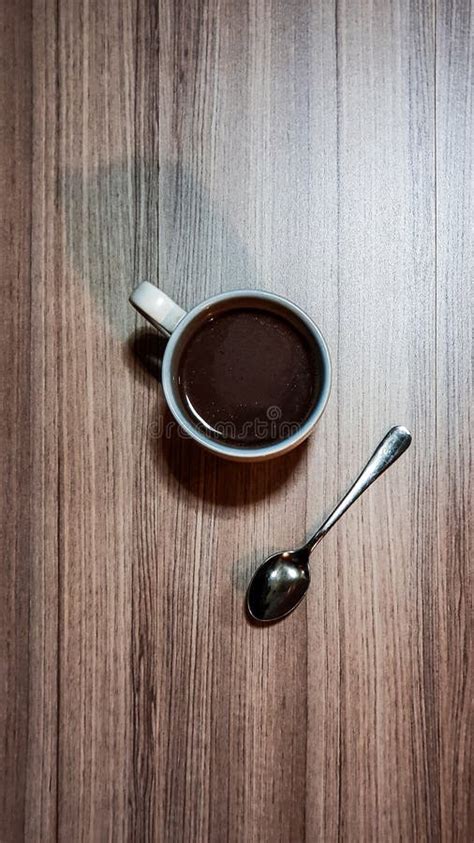Hot Chocolate Drink At Night Best To Drink In Winter Stock Photo Image Of Food Wood