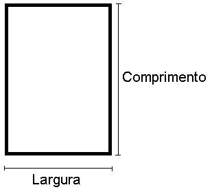 Comprimento De Um Retangulo - Como descobrir o comprimento de um retângulo? - brainly.com.br