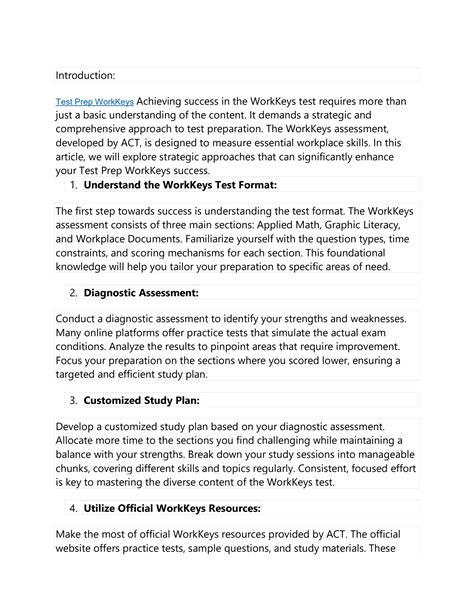 Maximize Your Potential Test Prep WorkKeys Edition - Energizer Bunny