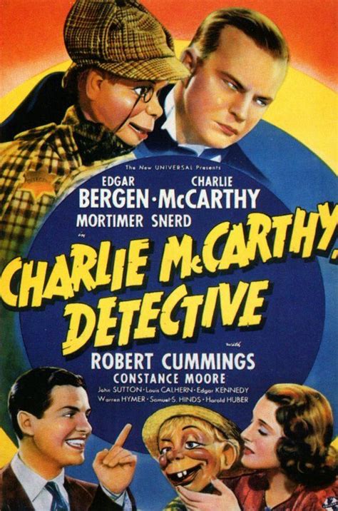 Charlie Mccarthy Detective 11x17 Movie Poster 1939 Etriggerz