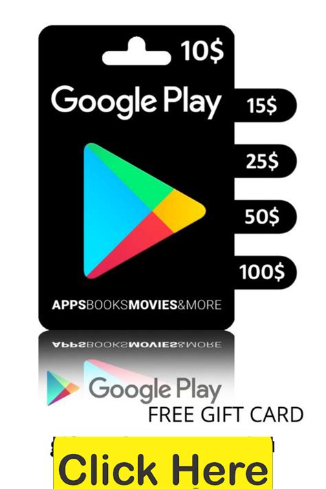 Free 50 Google Play Gift Card Code Generator Without Human