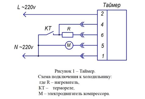 Холодильник INDESIT DFE 4200 W схема подключения таймера разморозки ...