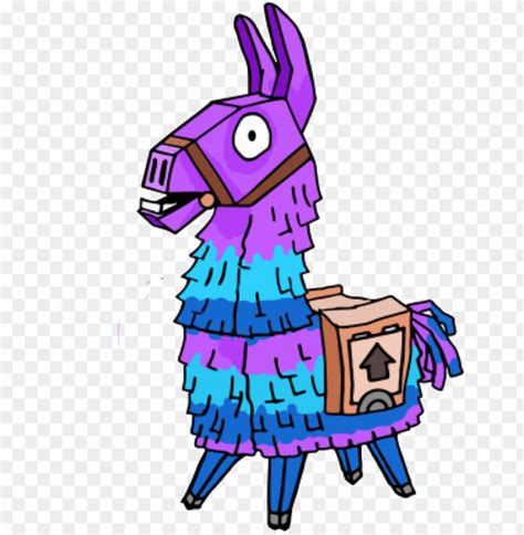 Fortnite Llama Png Transparent Library Fortnite Llama Drawi Png