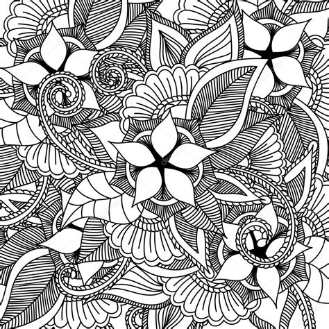 Zentangle abstract flowers. Doodle flower. Vector illustration Stock ...