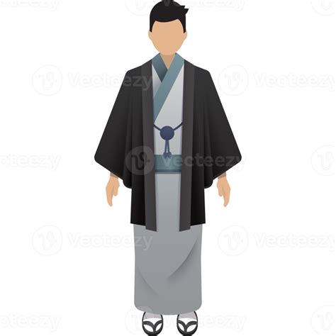 man in Japan national costume 18787088 PNG