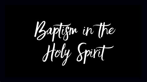 Baptism in the Holy Spirit - Hope Church, Corby