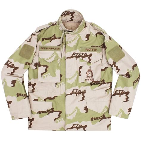 Fuck The Population Fuct M65 Jacket WHATS ON THE STAR