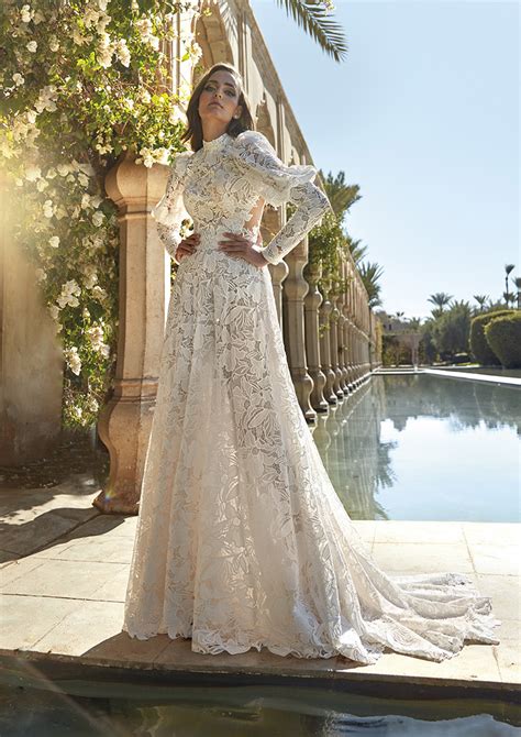 Abito Sposa Pronovias Scivolato Pizzo Kit Il Giardino Della Sposa