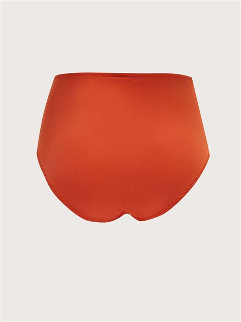 LCW DREAM Turuncu Kadın Düz Bikini Alt S Z HC LCW