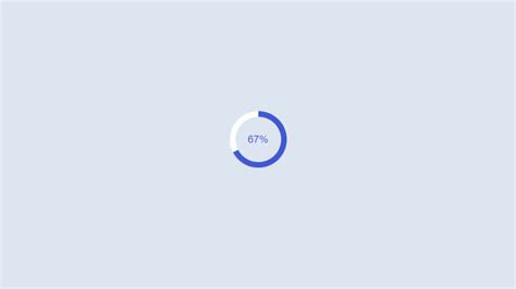 How To Create A Circular Progress Bar Using Html Css And Simple Javascript