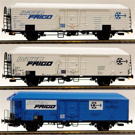 Acme Set Of Refrigerator Cars Interfrigo Eurotrainhobby