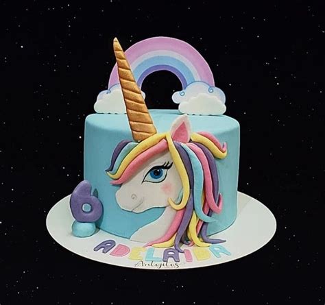 Torta Unicornio Caprichitos Dulces