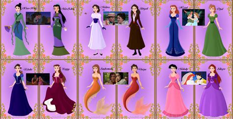 Disney Daughters 8 By Piggie50 On Deviantart