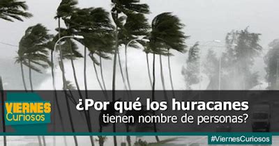 Debesleer Por Qu Los Huracanes Tienen Nombres De Personas