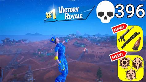 396 Elimination Solo Vs Squads Zero Build Gameplay Wins Fortnite