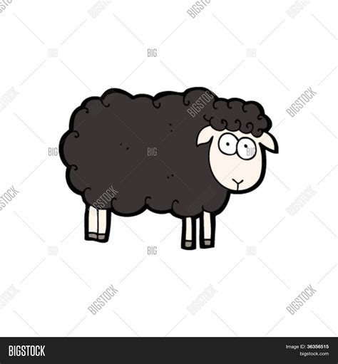 Funny Black Sheep Vector & Photo (Free Trial) | Bigstock