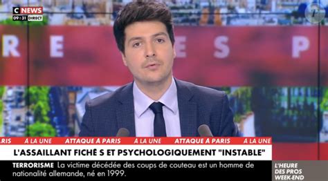 Ça ne me fait pas rire du tout Un journaliste de CNews très agacé