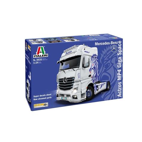 ITALERI 3935 MAQUETTE CAMION MERCEDES ACTROS MP4 1 24