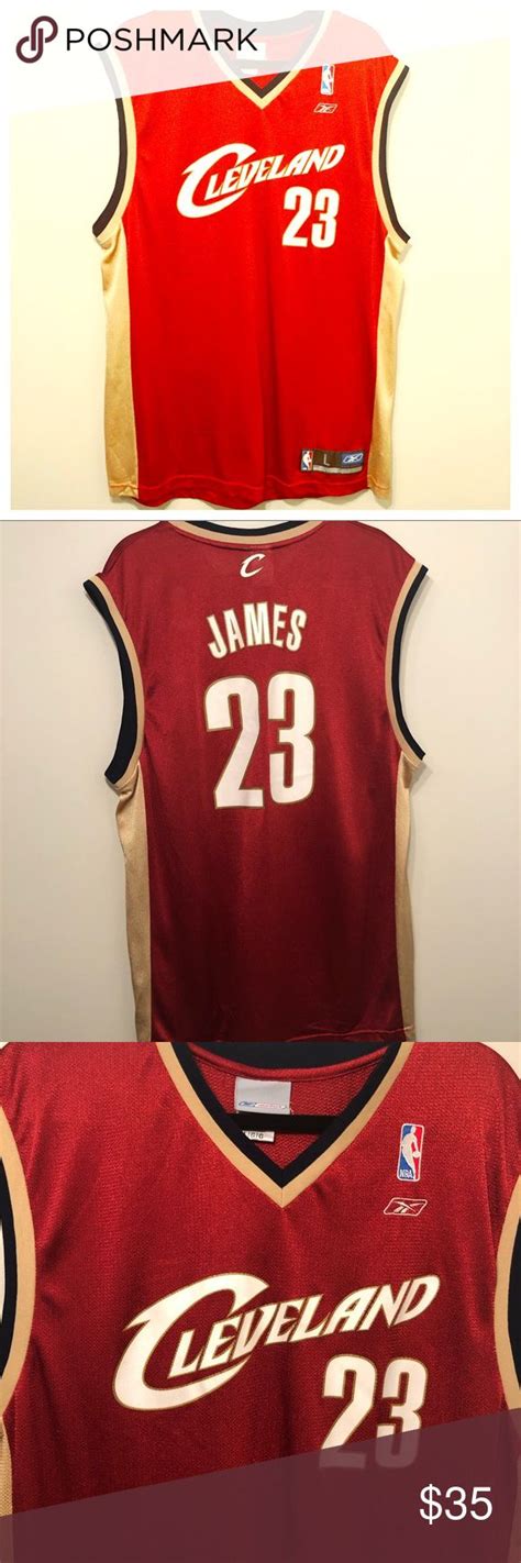 LEBRON JAMES Mens Jersey Throwback Large | Lebron james, Lebron james ...