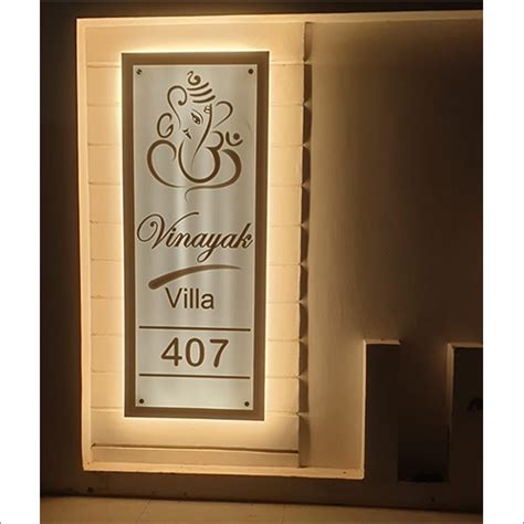 Indian Solid Surface Acrylic Name Plate At Best Price In Delhi P K C