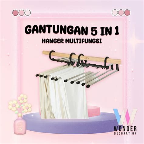 Jual Gantungan Kerudung Gantungan Celana Gantungan Jilbab Multifungsi