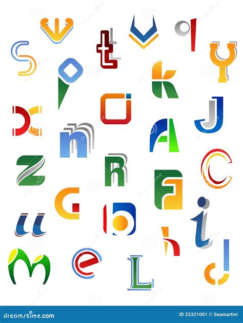 Alphabet In Symbols