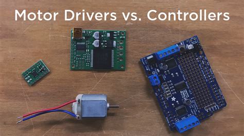 Motor Drivers Vs Motor Controllers Tutorial Australia