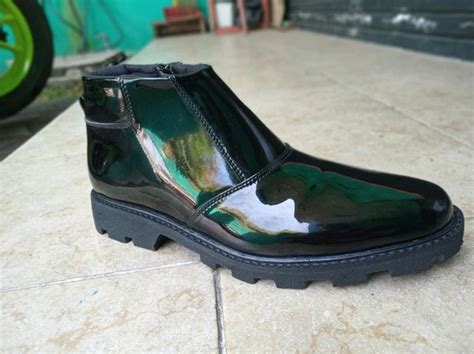 Jual Sepatu Pdh Resleting Kilap Tampa Tali Di Lapak Muggia Shoes