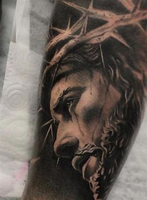 Pin De William Garcia Em Meus Pins Salvos Tatuagem De Jesus Tatuagen