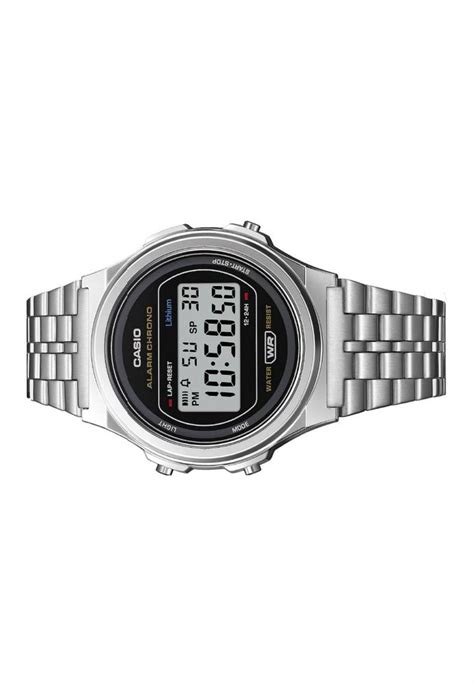 casio awe  digital stainless steel strap