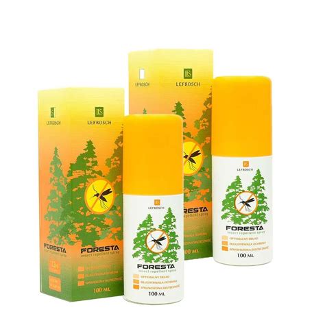 Zestaw Szt Repelent Rodek Na Komary I Kleszcze Foresta Spray Ml