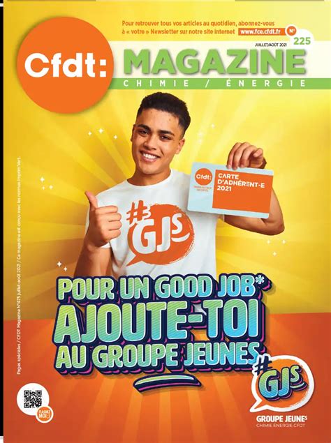 Cfdt Magazine N F D Ration Chimie Energie Cfdt