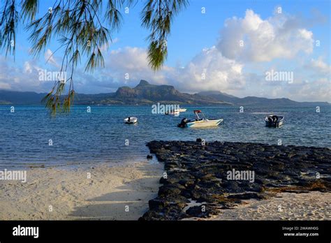 Mahebourg Mauritius October Preskil Island Beach With