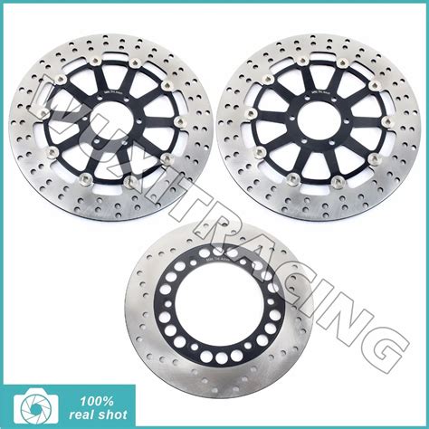 Motor Full Set Front Rear Brake Discs Rotors For Yamaha Yzf R Fzr