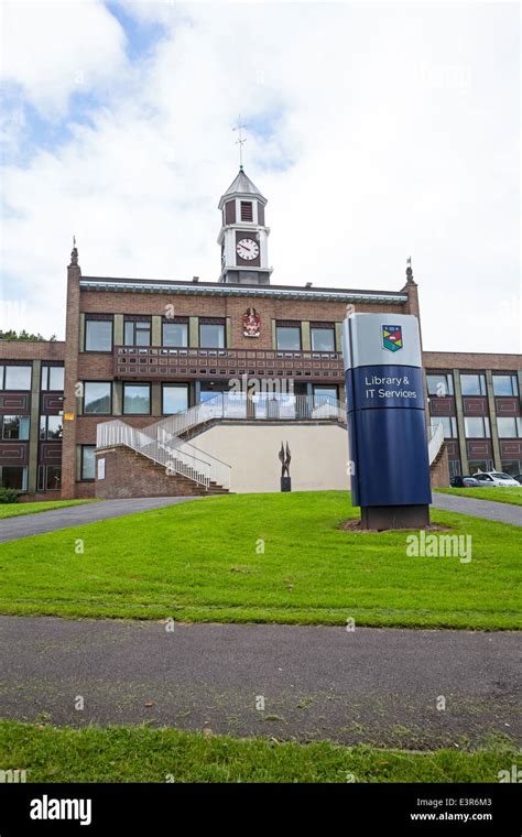 Keele University Newcastle Under Lyme Staffordshire England Stock Photo