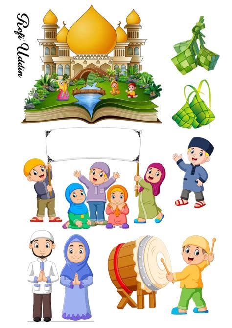 Topper anak sholeh eid mubarok birthday – Artofit