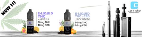 Cannabis Oil With CBD And THC Cannaliz