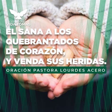 El sana a los quebrantados de corazón Y venda sus heridas Pastora