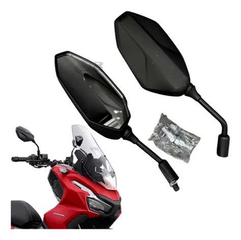 Par Espelho Retrovisor Moto Adv 150 Modelo Original Convexo