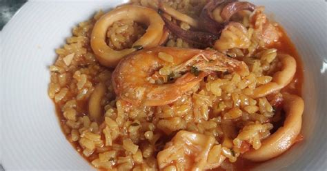 Arroz Marinero Meloso Receta De Empar Cookpad