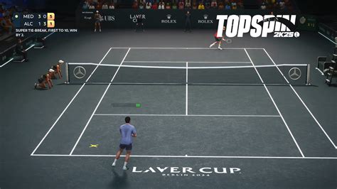 Top Spin K Carlos Alcaraz Vs Daniil Medvedev I Laver Cup Berlin