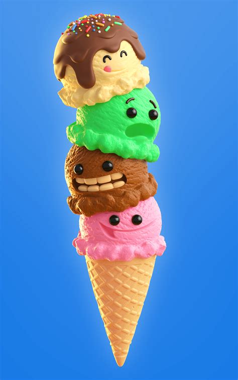 Ice Cream Behance