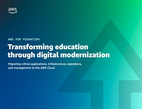 Transforming Education Through Digital Modernization Aws